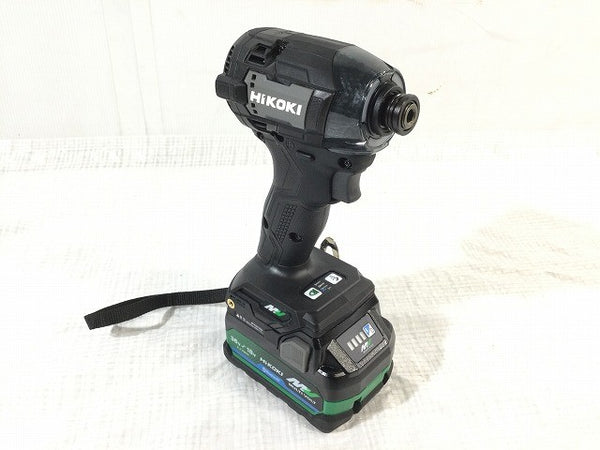☆未使用品☆ HIKOKI ハイコーキ 36V インパクトドライバー WH36DD(2XHBSZ) 黒/ストロングブラック Bluetooth対応 フルセット127859 - 5