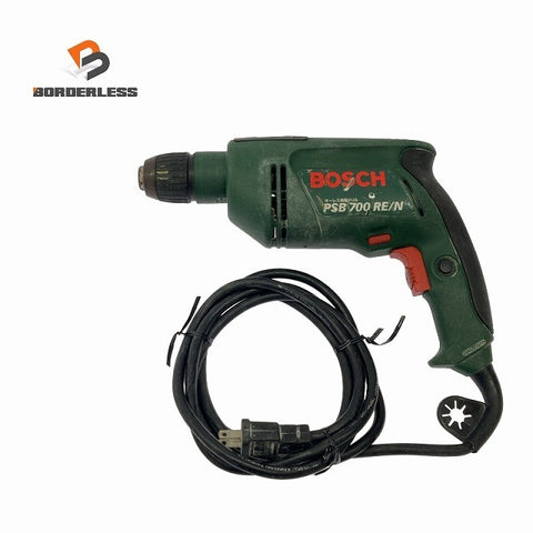 ☆中古品☆BOSCH ボッシュ 100V 振動ドリル PSB700RE/N コード式 震動ドリル 電気ドリル 電動ドリル DIY/日曜大工123528