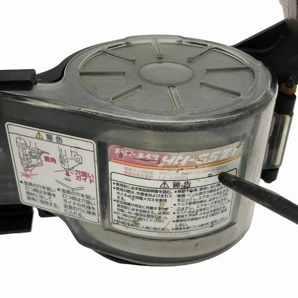 ☆中古品☆MAX マックス 65mm 高圧 コイルネイラ HN-65Z1 エア釘打機 エア釘打ち機 接合金物用 スーパーネイラ137086 - 10