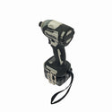 ☆比較的綺麗☆makita マキタ 14.4V 充電式インパクトドライバー TD160D 白/ホワイト バッテリー1個(14.4V 6.0Ah)充電器 ケース付 - 6