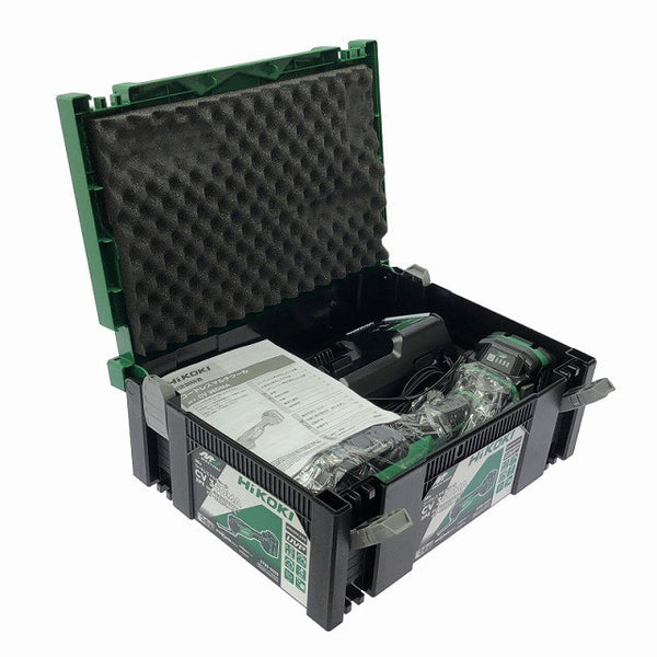 ☆未使用品☆ HIKOKI ハイコーキ 36V コードレスマルチツール CV36DMA(XPZ)本体+バッテリー1個+充電器+ケース カットソー128160 - 2