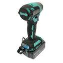 ☆未使用 限定色☆makita マキタ 18V 充電式インパクトドライバー TD173DGXTB ターコイズブルー バッテリ2個(6.0Ah) 充電器 ケース134875 - 6