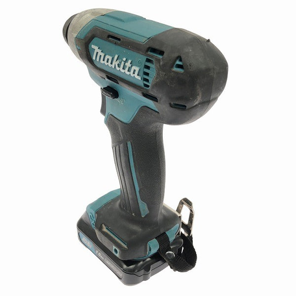 ☆中古品☆makita マキタ 10.8V 充電式インパクトドライバー TD110D 青 バッテリ2個(1.5Ah)付 コードレス バッテリー式136861 - 5