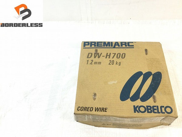 ☆未使用品☆KOBELCO コベルコ 硬化肉盛溶接用フラックス入りワイヤ DW-H700 1.2mm 20kg ワイヤー 神戸製鋼 2025年5月製117641 - 1