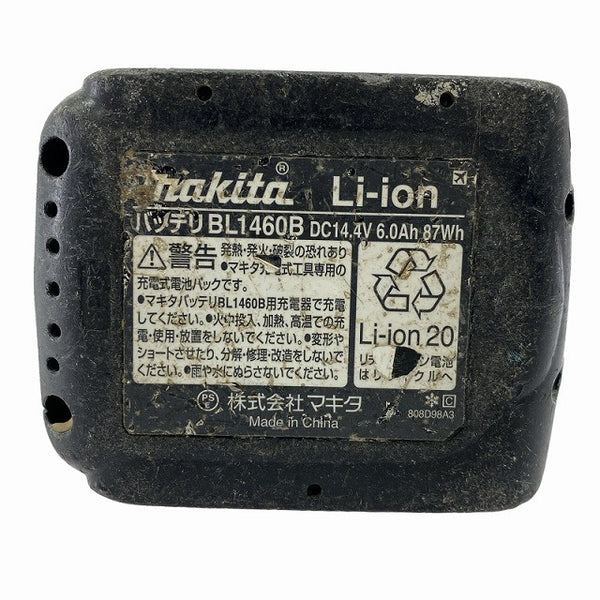 ☆中古品☆makita マキタ 14.4V 6.0Ah 純正 リチウムイオンバッテリー BL1460B 残量表示付 リチウムイオン電池 蓄電池 充電池129539 - 10