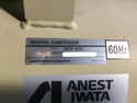 ☆比較的綺麗☆ ANESTIWATA アネスト岩田 100V 常圧 レシプロコンプレッサー OFP-07C 1馬力 60Hz オイルフリーコンプレッサー - 10