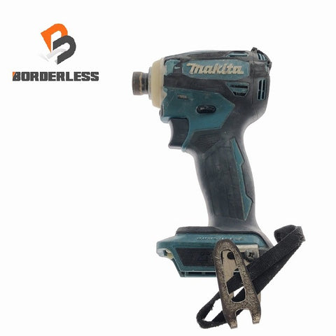 ☆中古品☆makita マキタ 18V充電式インパクトドライバ TD172D 青/ブルー 本体のみ 電動工具 締め付け ドライバー