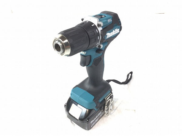 ☆未使用品☆ makita マキタ 18V 充電式ドライバドリル DF487DRGX 青/ブルー バッテリ2個(18V 6.0Ah) 充電器 ケース付き - 3