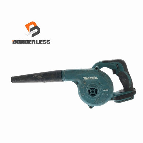 ☆中古品☆makita マキタ 18V 充電式ブロワー UB182D 本体＋ノズル付 コードレス バッテリー式 ハンディ ブロアー 送風機