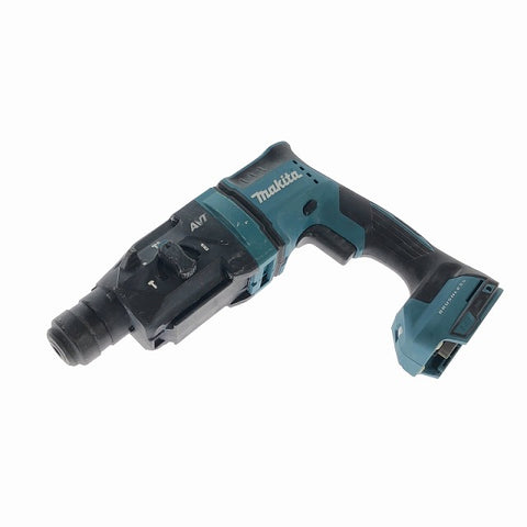 ☆中古品☆makita マキタ 18V 18mm 充電式ハンマドリル HR182D 青 バッテリ1個(18V6.0Ah) 充電器付 コードレス ハンマードリル - 0