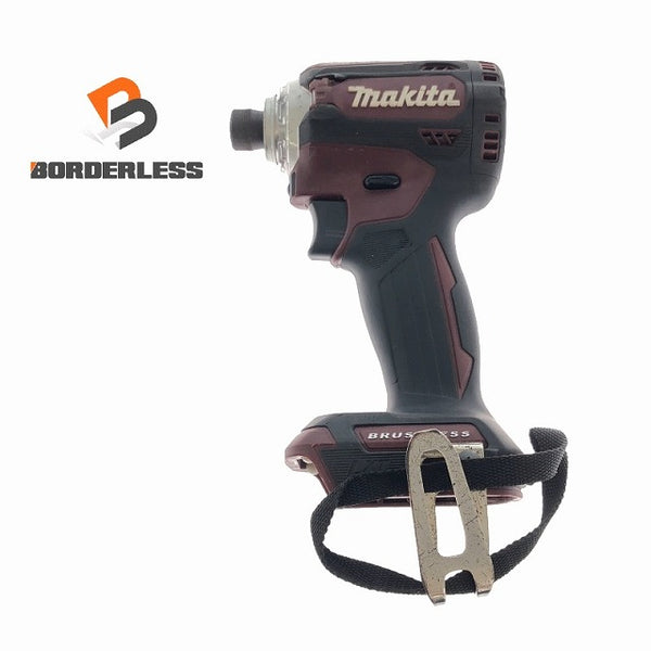 ☆中古品☆makita マキタ 18V 充電式インパクトドライバー TD171D オーセンティックレッド 本体のみ 締め付け コードレス 電動工具 - 1