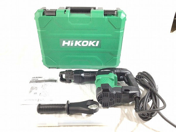 ☆未使用品☆HIKOKI ハイコーキ 100V ハンマ H41SA4 ハンドル＋シャンク＋ケース付 電動ハンマー コンクリートブレーカー ハツリ機 - 4