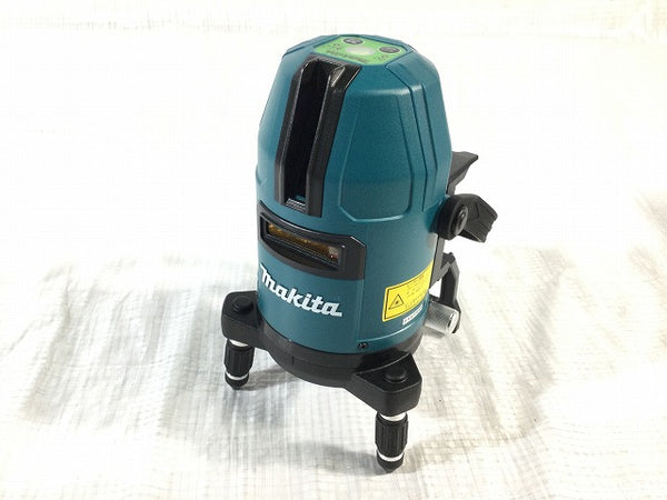 ☆未使用品☆makita マキタ 10.8V 充電式屋内･屋外兼用墨出し器 SK10GD 受光機(LDG-5) ケース付 レーザー墨出し器 レーザー墨出し機 - 3