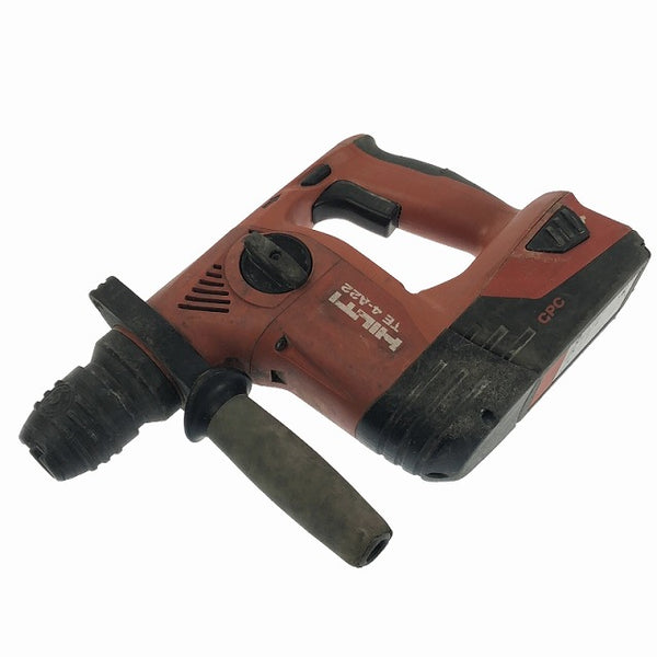 ☆中古品☆HILTI ヒルティ 22V 充電式ロータリーハンマードリル TE4-A22 バッテリ2個(5.2Ah) 充電器 ケース付 ハンマドリル - 3