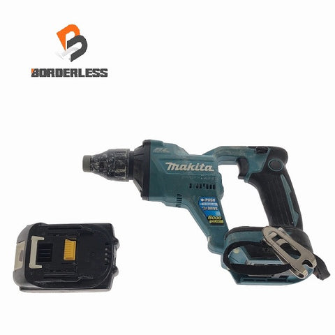 ☆中古品☆makita マキタ 18V 充電式スクリュードライバ FS600D バッテリー1個(18V 2.0Ah)付き