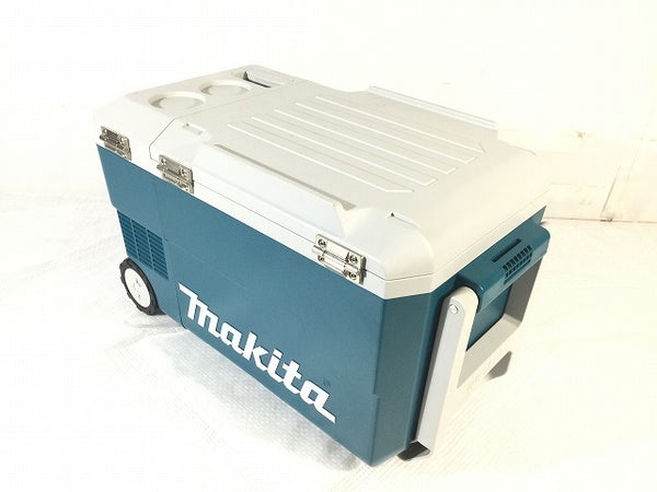 ☆中古品☆makita マキタ 18V 充電式保冷温庫 CW180D 青 本体＋ACアダプタ＋シガーソケット付 コードレス冷温庫 アウトドア - 3