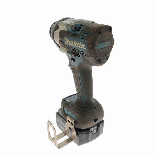 ☆中古品☆makita マキタ 18V 充電式インパクトレンチ TW700D バッテリー(18V 6.0Ah) 付き 電動工具 締め付け - 5