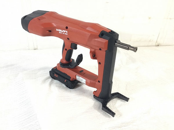 ☆未使用品☆ HILTI ヒルティ 22V バッテリー式鋲打機 BX3-ME-22 NURON 本体+バッテリー2個+充電器+パーツ+ケース Bluetooth対応 - 5