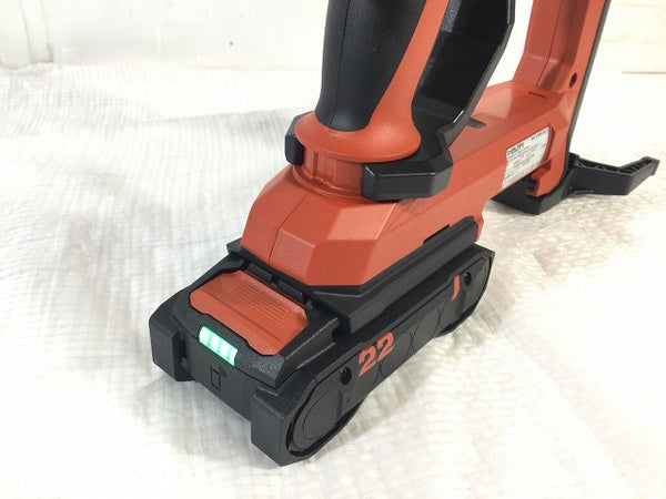 ☆未使用品☆ HILTI ヒルティ 22V バッテリー式鋲打機 BX3-ME-22 NURON 本体+バッテリー2個+充電器+パーツ+ケース Bluetooth対応 - 8