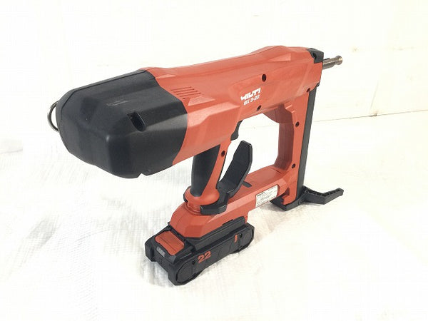 ☆未使用品☆ HILTI ヒルティ 22V バッテリー式鋲打機 BX3-ME-22 NURON 本体+バッテリー2個+充電器+パーツ+ケース Bluetooth対応 - 3