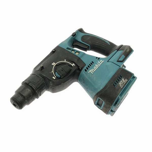 ☆比較的綺麗です☆makita マキタ 18V 24mm 充電式ハンマドリル HR244D 本体+充電器+ケース付き 穿孔 ハツリ 粉砕 穴あけ - 3