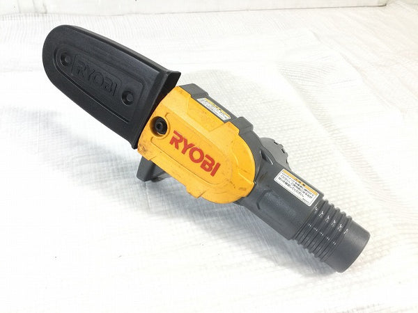 ☆中古品☆ RYOBI リョービ 18V 充電式ポールチェンソー BPCS-1800 バッテリー1個 充電器 枝切 アルミパイプ 剪定 切断長150ｍｍ - 2