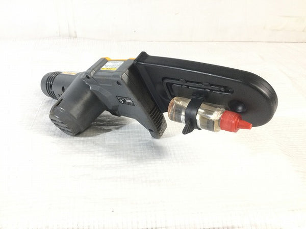 ☆中古品☆ RYOBI リョービ 18V 充電式ポールチェンソー BPCS-1800 バッテリー1個 充電器 枝切 アルミパイプ 剪定 切断長150ｍｍ - 3