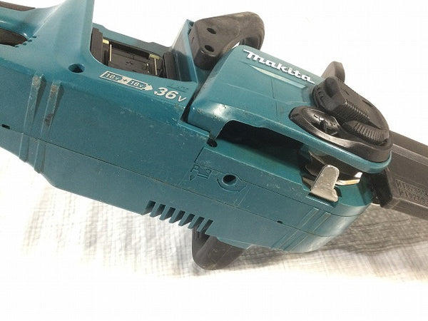 ☆中古品☆makita マキタ 18V+18V=36V 300mm 充電式チェンソー MUC303D 本体のみ コードレス チェーンソー - 9