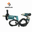 ☆中古品 2点セット☆ makita マキタ 100V 120mm ダイヤコアドリル 6300T インパクトドライバー TD0220 電動ドリル - 1