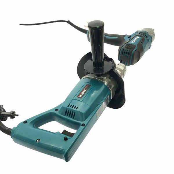 ☆中古品 2点セット☆ makita マキタ 100V 120mm ダイヤコアドリル 6300T インパクトドライバー TD0220 電動ドリル - 3