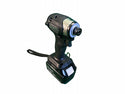 ☆極美品☆makita マキタ 18V 充電式インパクトドライバ TD173DRGXB 黒/ブラック バッテリー2個(18V 6.0Ah) 充電器 ケース付 - 4