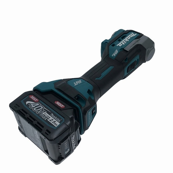 ☆未使用品☆ makita マキタ 40Vmax 充電式マルチツール TM001GRDX バッテリー2個(40V 2.5Ah) 充電器 ケース コードレス - 6