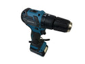 ☆中古品☆makita マキタ 10.8V 充電式震動ドライバドリル HP332D バッテリ2個(2.0Ah1.5Ah) ケース コードレス振動ドライバドリル - 4