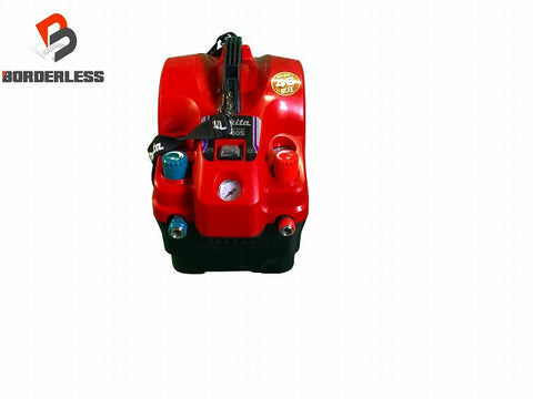 ☆中古品☆makita マキタ 高圧/常圧(一般圧) エアコンプレッサー AC460SR 赤 100V 3L 内装用 小型 軽量 エアーコンプレッサー