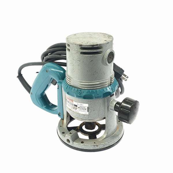 ☆中古品☆makita マキタ 100V 12mm ルーター 3600HA 彫刻 面取り トリミング 溝切り 穴あけ 木材加工 大工 - 4