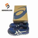 ☆未使用☆ASICS アシックス 安全靴 ウィンジョブ/WINJOB CP201 WIDE FCP201-4901 26.0cm INDIGO BLUE/WHITE ブルーホワイト - 1