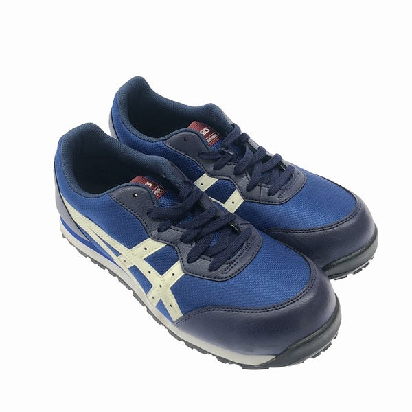 ☆未使用☆ASICS アシックス 安全靴 ウィンジョブ/WINJOB CP201 WIDE FCP201-4901 26.0cm INDIGO BLUE/WHITE ブルーホワイト - 4