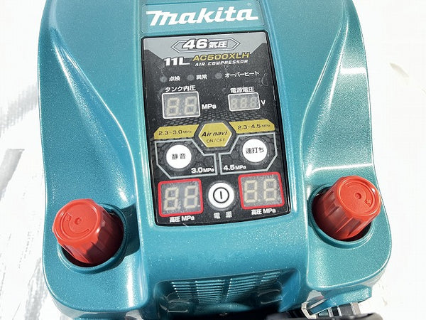 ☆箱ナシ未使用品☆ makita マキタ 100V 高圧 50Hz/60Hz エアコンプレッサ AC500XLH 電動工具 - 6