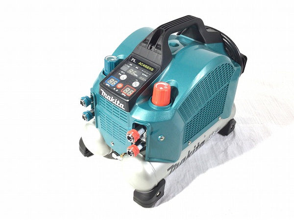 ☆未使用品☆makita マキタ 高圧/常圧 両用 エアコンプレッサー AC462XS 青 100V 7L コンパクト・低騒音 エアーコンプレッサー - 2