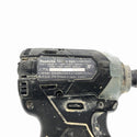 ☆中古品☆makita マキタ 14.4V 充電式インパクトドライバー TD137DRMXB 黒 バッテリ2個(4.0Ah) 充電器 ケース付 コードレス - 8