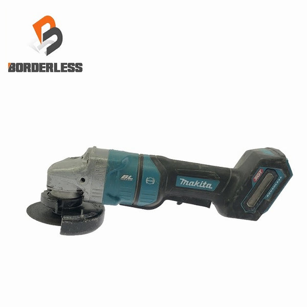 ☆比較的綺麗です☆makita マキタ 40Vmax 100mm 充電式ディスクグラインダー GA052GZ 切断砥石付 ディスクサンダー 研磨機 - 1