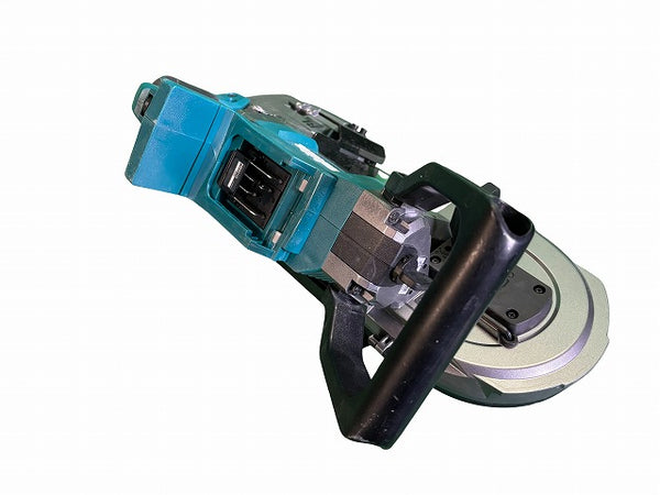 ☆美品☆makita マキタ 40Vmax 充電式ポータブルハンドソー PB001GRDX バッテリー2個 充電器 ポータブルバンドソー用スタンド付 - 3