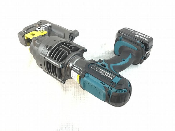 ☆未使用品☆ makita マキタ 18V 充電式パンチャー PP200DRG バッテリー1個(18V 6.0Ah) 充電器 油圧式パンチャー コードレス - 7