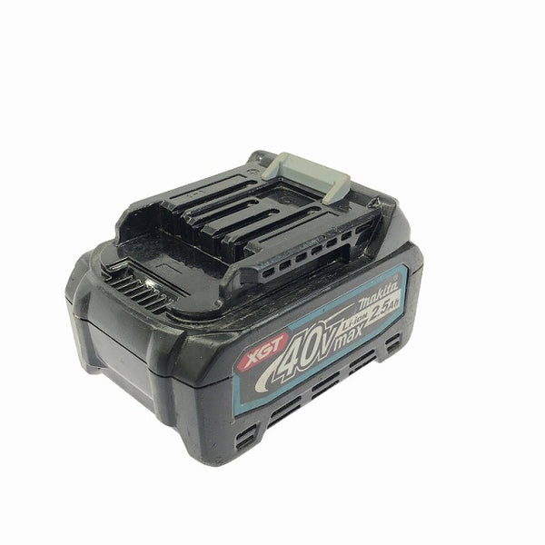 ☆中古品☆makita マキタ 40Vmax 2.5Ah 純正リチウムイオンバッテリー BL4025 LITHIUM-ION 急速充電 畜電 充電 雪マーク - 3