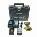 ☆中古品 限定色☆makita マキタ 18V 充電式インパクトドライバー TD173DGXFY 黄/イエロー バッテリ2個(6.0Ah) 充電器 ケース - 4