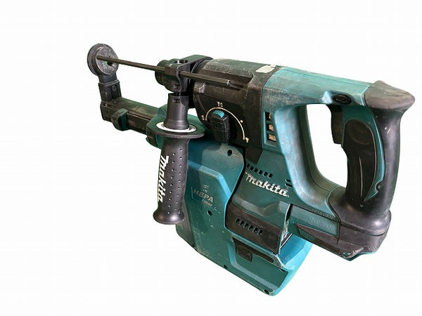 ☆比較的綺麗☆makita マキタ 18V 24mm 充電式ハンマドリル HR244D 黒 集じんシステム(DX01) 充電器(DC18RF) ケース付 ハンマー - 5