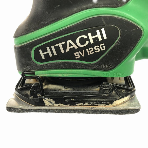 ☆中古品セット☆HITACHI 日立工機 100V ミニサンダー SV12SG 6mm トリマー M6 木材加工 トリミング オービタルサンダー - 9