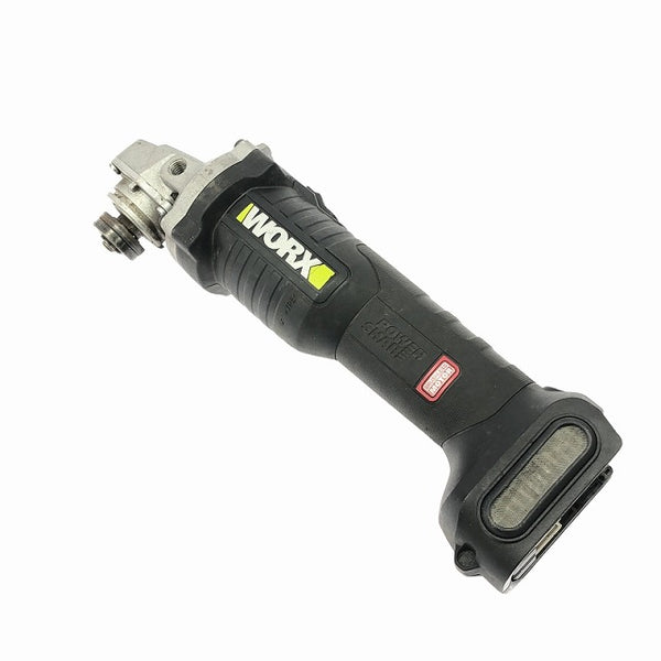 ☆比較的綺麗☆WORX ワークス 20V 100mm ブラシレスディスクグラインダ WU808 バッテリ1個(20V 4.0Ah )充電器 切断砥石6枚付 - 5