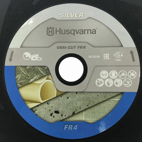 ☆未使用 HUSQVARNA ハスクバーナ ダイヤモンドブレード VARI-CUT FR-4 Φ350 14インチ パワーカッター用 替刃 ダイヤモンドカッタ - 6