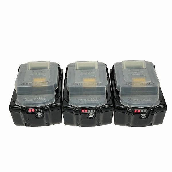 ☆箱なし未使用品3点☆makita マキタ 18V 6.0Ah 純正 リチウムイオンバッテリー BL1860B 残量表示付 リチウムイオン電池 蓄電池 - 6